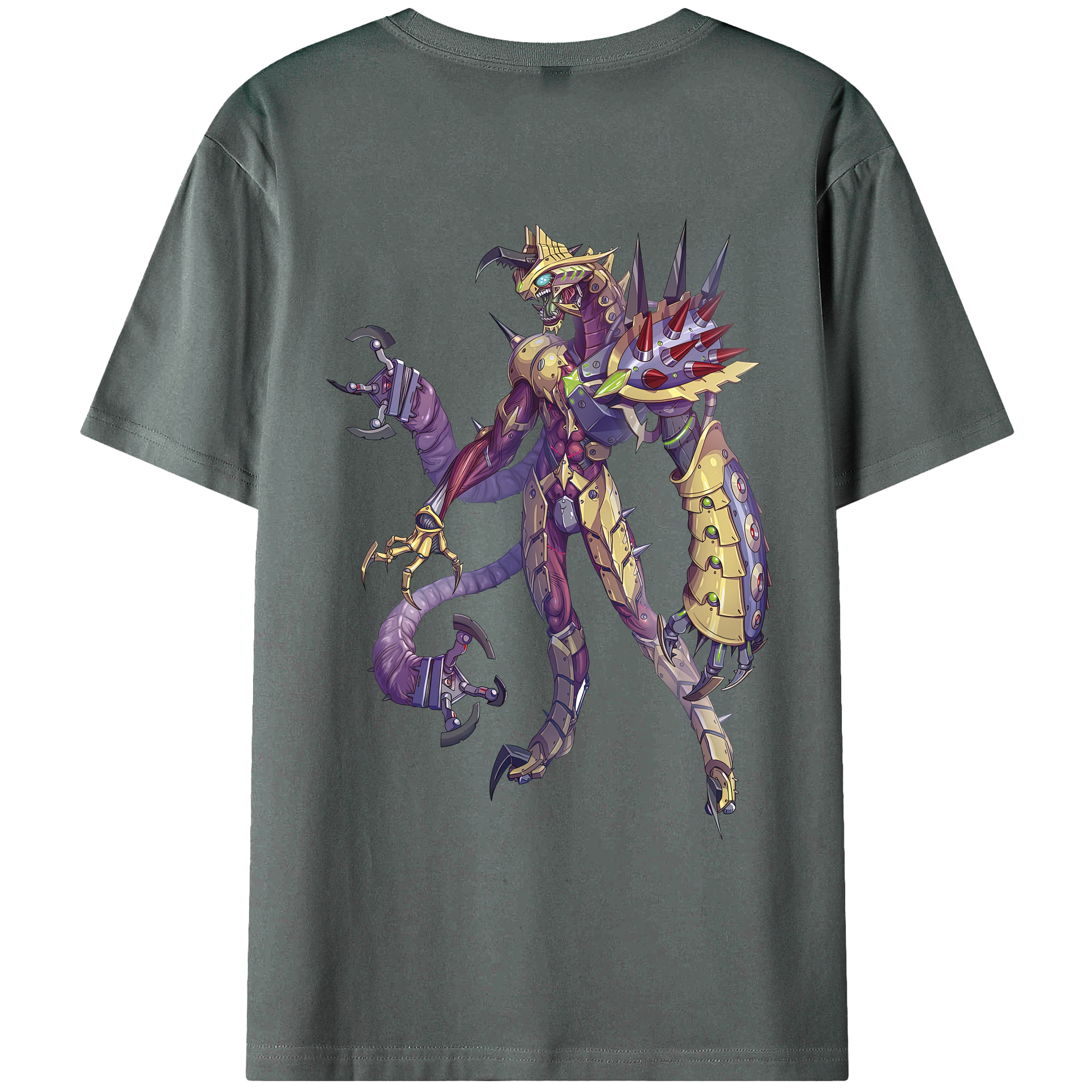 （画像用） ウルトラマン Ultraman 綿100％ メンズ半袖Tシャツ（バックプリント） 通気性